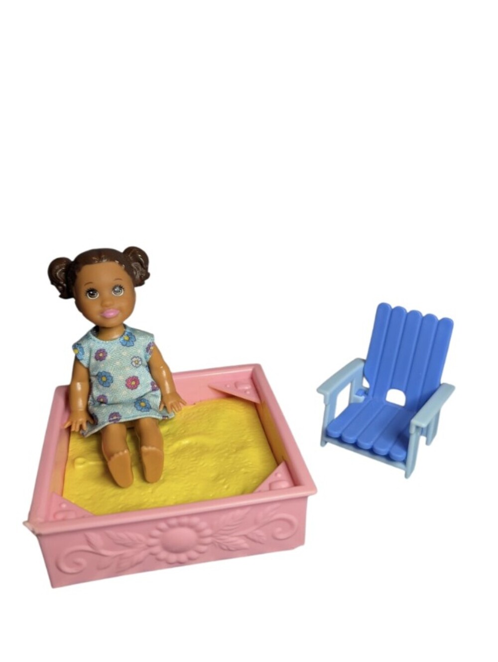Barbie Toddler, Vintage My Little Pony Sandbox & Chair - Mix Match Playset